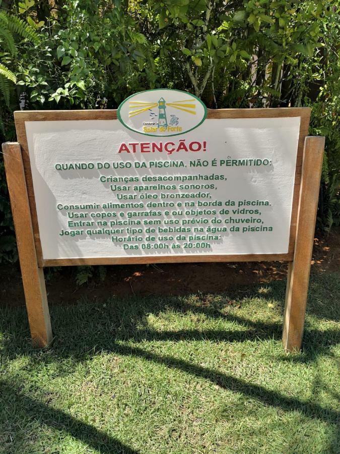 Apartamento Solar Do Forte - Praia Do Forte Exteriér fotografie